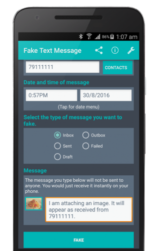 Receive text message online